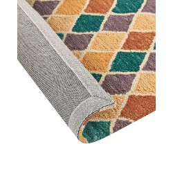 Dywan wełniany 160 x 230 cm wielokolorowy KESKIN