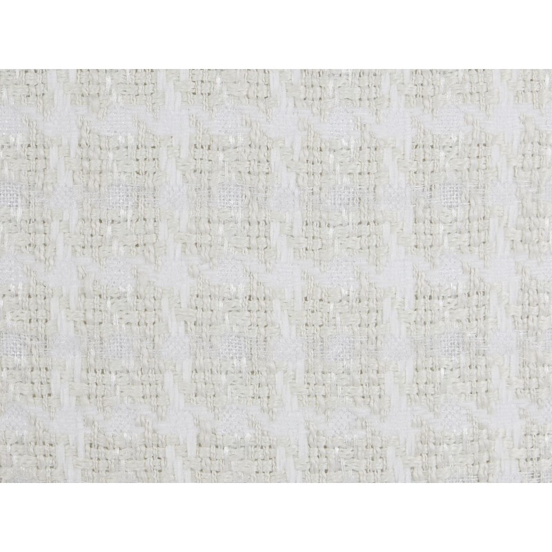 Zestaw 2 poduszek dekoracyjnych DOURIS 30 x 60 cm Jasnobeżowy W kratkę