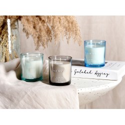 Zestaw 3 świeczek zapachowych SHEER JOY Wosk sojowy Świeże nuty