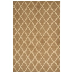 Dywan z juty 200 x 300 cm beżowy MERMER