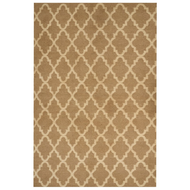 Dywan z juty 200 x 300 cm beżowy MERMER