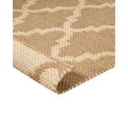 Dywan z juty 200 x 300 cm beżowy MERMER