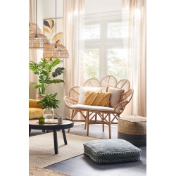 Poduszka dekoracyjna AYROOR 30 x 50 cm Musztardowy Wzór geometryczny