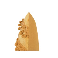 Poduszka dekoracyjna AYROOR 30 x 50 cm Musztardowy Wzór geometryczny