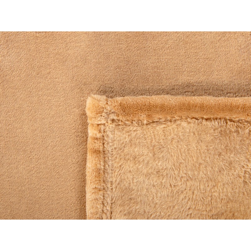 Koc BAYBURT 200 x 220 cm Piaskowy