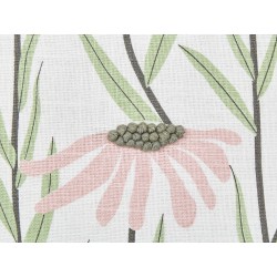 Poduszka dekoracyjna GYNURA Bawełna 45 x 45 cm Kolorowy Wzór kwiatowy