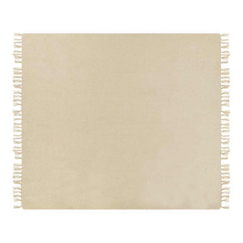 Koc CHAOHANI 200 x 220 cm Beżowy