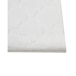 Dywan sztuczne futro królika 160 x 230 cm biały GHARO