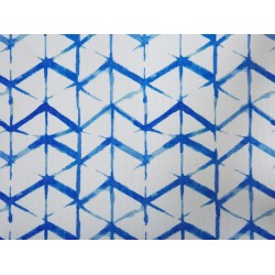 Zestaw 2 wymiennych tkanin do leżaków ogrodowych ANZIO/AVELLINO 44 x 134 cm Niebieski