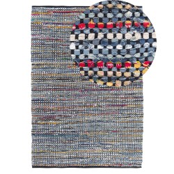 Dywan bawełniany 140 x 200 cm wielokolorowy ALANYA