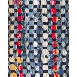 Dywan bawełniany 140 x 200 cm wielokolorowy ALANYA