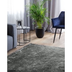 Dywan shaggy 200 x 300 cm ciemnoszary DEMRE