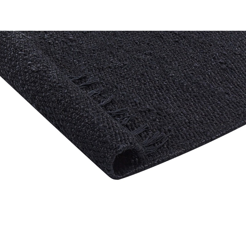 Dywan z juty 200 x 300 cm czarny SINANKOY