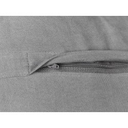 Zestaw 2 poduszek dekoracyjnych CONSTYLIS Bawełna 45 x 45 cm Ciemnoszary Jednolity