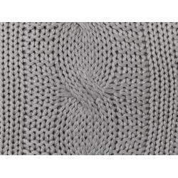 Zestaw 2 poduszek dekoracyjnych CONSTYLIS Bawełna 45 x 45 cm Ciemnoszary Jednolity