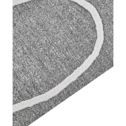 Dywan zewnętrzny 80 x 150 cm szary YAVU