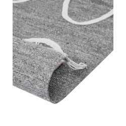 Dywan zewnętrzny 80 x 150 cm szary YAVU