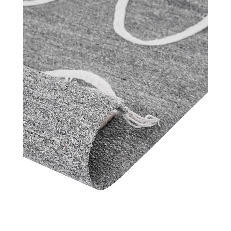 Dywan zewnętrzny 80 x 150 cm szary YAVU
