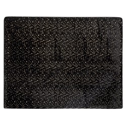 Koc ALAZEYA 150 x 200 cm Czarny