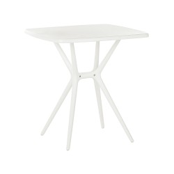 Stół ogrodowy SERSALE 70 cm 70 cm Biały