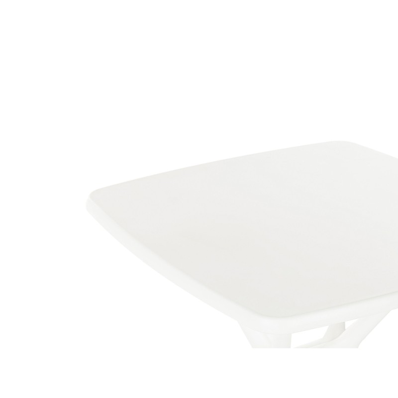 Stół ogrodowy SERSALE 70 cm 70 cm Biały
