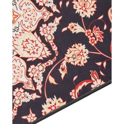 Dywan 80 x 300 cm czarno-beżowy ARITAS