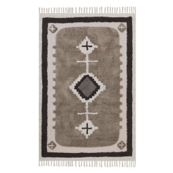 Dywan bawełniany 140 x 200 cm beżowy GEYVE