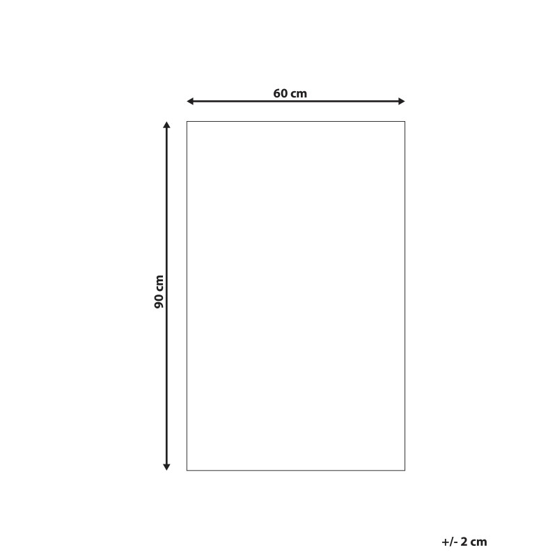 Dywan dziecięcy bawełniany motyw tygrysa 60 x 90 cm żółty RANCHI
