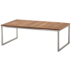 Zestaw ogrodowy ze stolikiem dla 4 osób BERMUDA Drewno akacjowe Brązowy