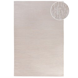 Dywan bawełniany 140 x 200 cm beżowy DERINCE