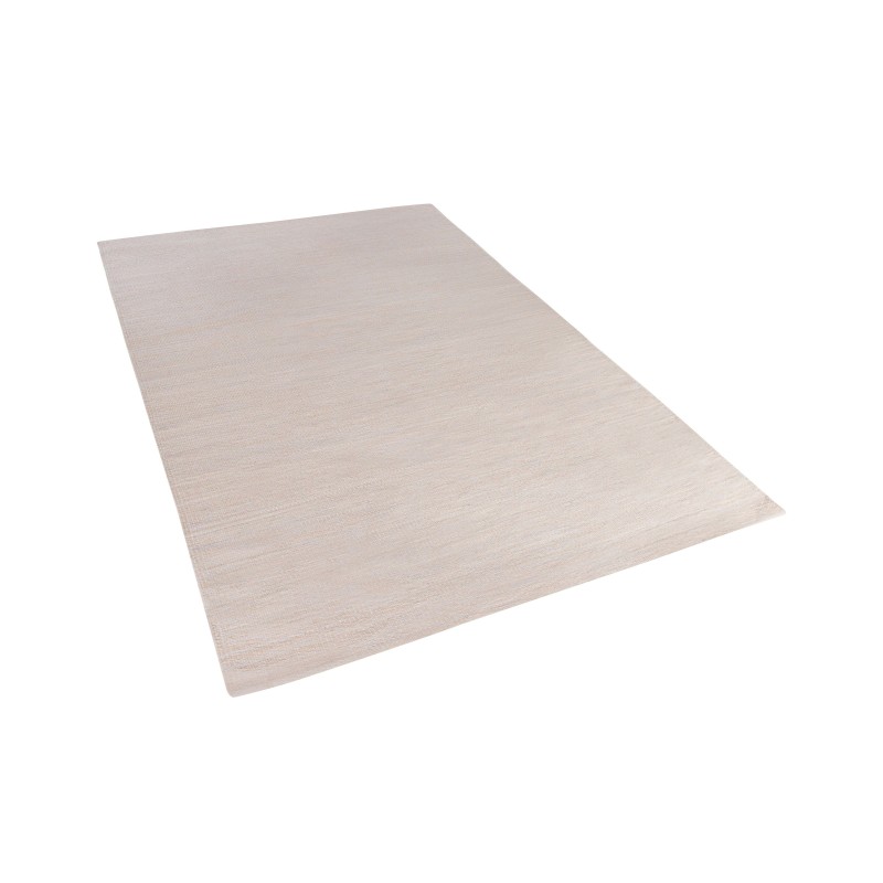 Dywan bawełniany 140 x 200 cm beżowy DERINCE
