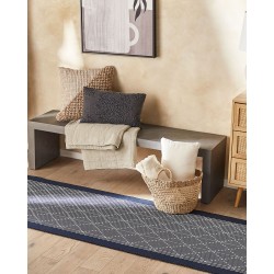 Dywan 80 x 240 cm granatowy CHARVAD