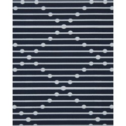 Dywan 80 x 240 cm granatowy CHARVAD