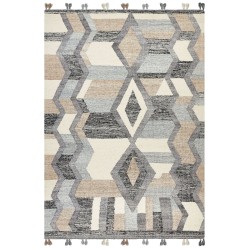 Dywan wełniany kilim 200 x 300 cm wielokolorowy AYGEZARD