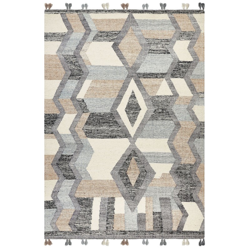 Dywan wełniany kilim 200 x 300 cm wielokolorowy AYGEZARD