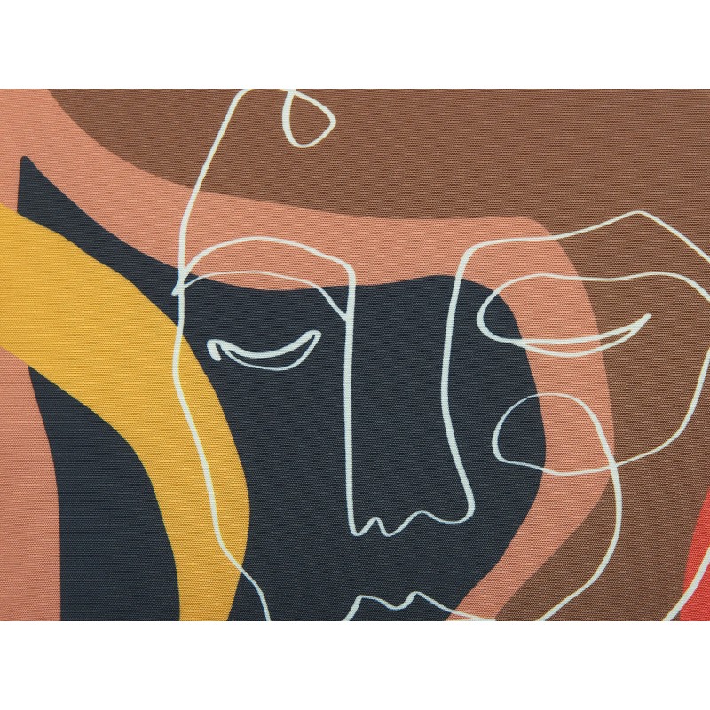 Zestaw 2 poduszek dekoracyjnych HYACINTH 45 x 45 cm Kolorowy Wzór abstrakcyjny