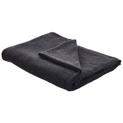 Koc ASAKA Bawełna 130 x 180 cm Ciemnoszary