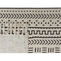 Koc PANVEL Bawełna 130 x 180 cm Biały