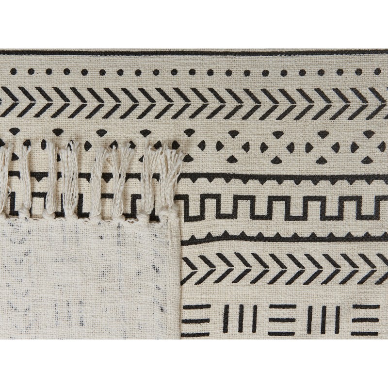 Koc PANVEL Bawełna 130 x 180 cm Biały