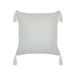 Zestaw 2 poduszek dekoracyjnych HAKONE 42 x 42 cm Miętowy Wzór geometryczny