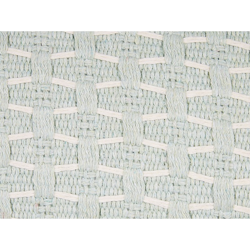 Zestaw 2 poduszek dekoracyjnych HAKONE 42 x 42 cm Miętowy Wzór geometryczny