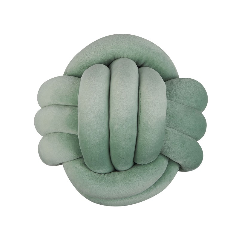 Poduszka dekoracyjna MALNI Welur 30 x 30 cm Miętowy Jednolity