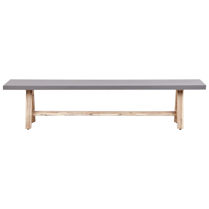 Ławka ogrodowa TONNARE 200 cm Beton Szary