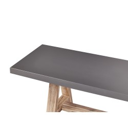 Ławka ogrodowa TONNARE 200 cm Beton Szary