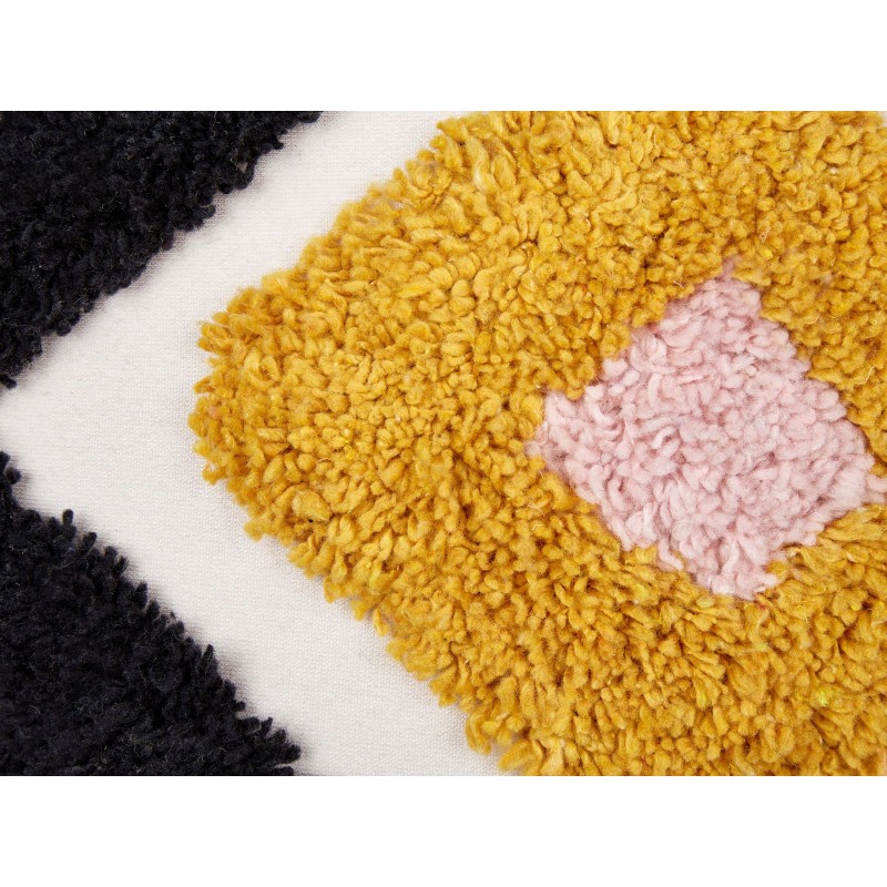 Zestaw 2 poduszek dekoracyjnych SOLANUM Bawełna 45 x 45 cm Kolorowy Wzór geometryczny