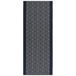 Dywan 80 x 200 cm granatowy CHARVAD