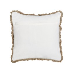 Zestaw 2 poduszek dekoracyjnych PSILOTALES Bawełna 45 x 45 cm Beżowy Wzór kwiatowy