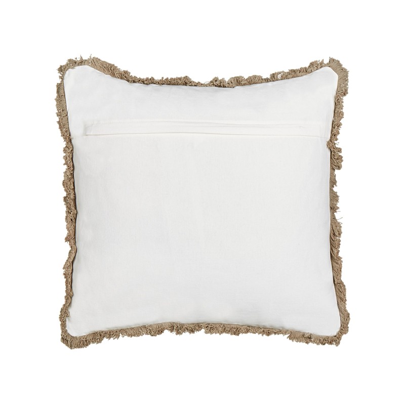 Zestaw 2 poduszek dekoracyjnych PSILOTALES Bawełna 45 x 45 cm Beżowy Wzór kwiatowy