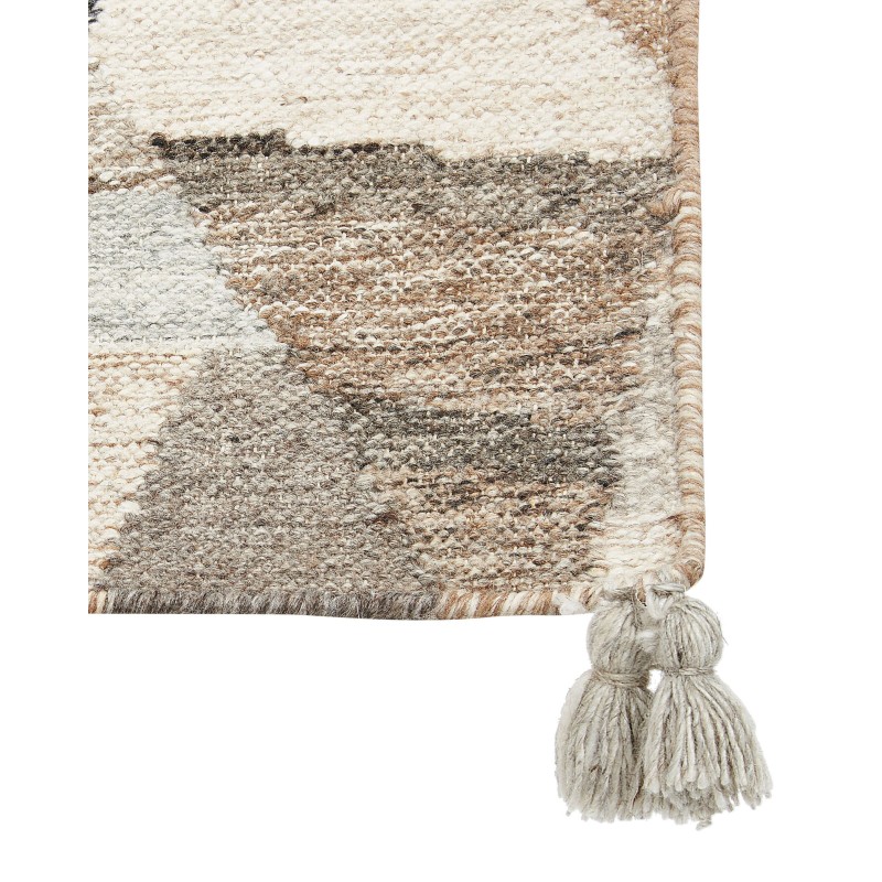 Dywan wełniany kilim 200 x 300 cm wielokolorowy ARGAVAND