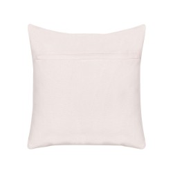 Poduszka dekoracyjna EXACUM Welur 45 x 45 cm Biały Wzór świąteczny